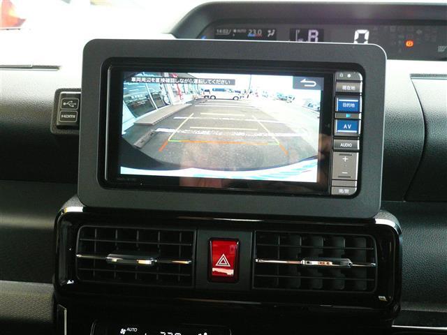 タント カスタムX 純正ナビ/両側電動ドア/ハーフレザーシート/フルセグTV/Bluetooth/DVD再生/HDMI/ipod/バックカメラ/ETC/スマートアシスト/衝突軽減ブレーキ/レーンキープアシスト(6枚目)