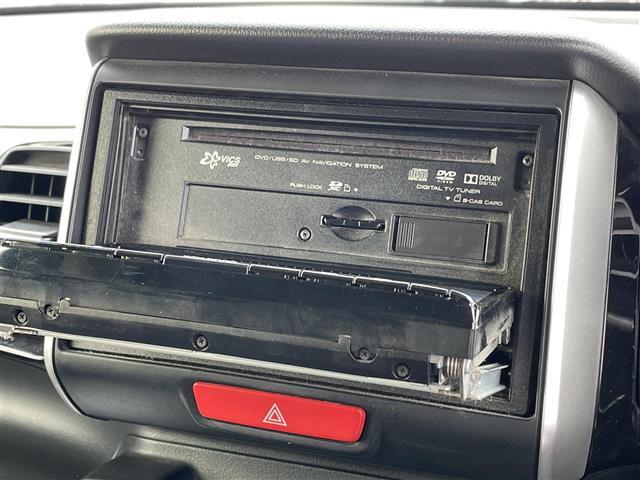 N-BOXカスタム G・Lパッケージ ◇社外メモリーナビゲーション・フルセグTV/CD/DVD/SD/Bluetooth◇バックカメラ◇ビルトインETC◇横滑り防止装置◇片側パワースライドドア◇後席サンシェード◇ISOFIX(7枚目)