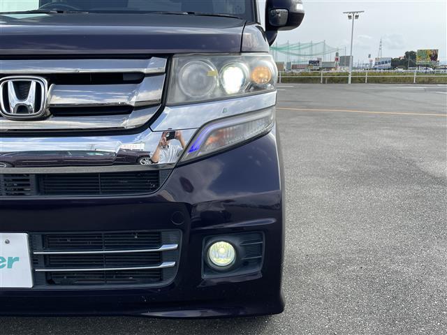 N-BOXカスタム G・Lパッケージ ◇社外メモリーナビゲーション・フルセグTV/CD/DVD/SD/Bluetooth◇バックカメラ◇ビルトインETC◇横滑り防止装置◇片側パワースライドドア◇後席サンシェード◇ISOFIX(21枚目)