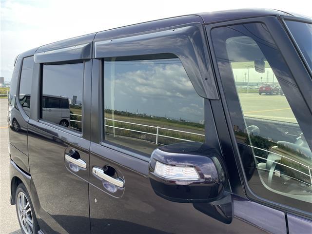 N-BOXカスタム G・Lパッケージ ◇社外メモリーナビゲーション・フルセグTV/CD/DVD/SD/Bluetooth◇バックカメラ◇ビルトインETC◇横滑り防止装置◇片側パワースライドドア◇後席サンシェード◇ISOFIX(28枚目)