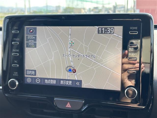 ヤリスクロス ハイブリッドZ トヨタセーフティセンス ACC ブラインドスポットモニター レーンキープアシスト 横滑り防止機能 パワーシート ハーフレザー ディスプレイオーディオ ドライブレコーダー ビルトインETC(4枚目)