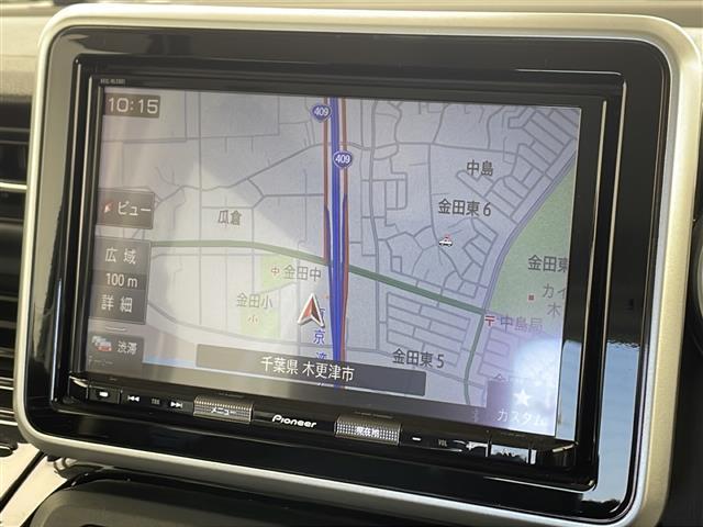 スペーシアカスタム ハイブリッドXS ワンオーナー/フルセグテレビ/バックカメラ/アイドリングストップ/ウィンカーミラー/ドアバイザー/プッシュスタート/両側パワースライドドア/ハーフレザーシート/LEDヘッドライト(3枚目)