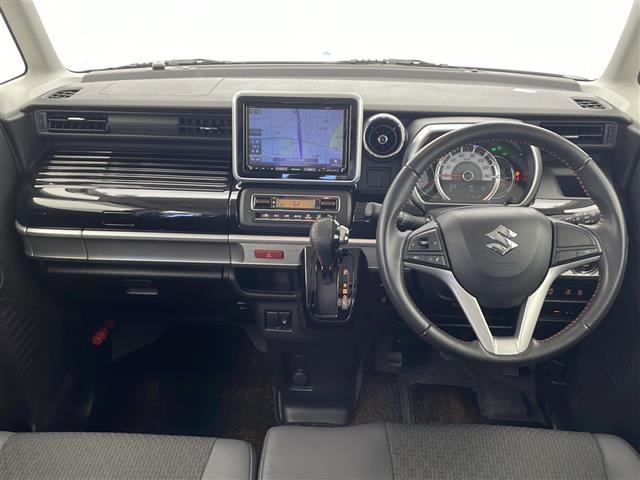 スペーシアカスタム ハイブリッドXS ワンオーナー/フルセグテレビ/バックカメラ/アイドリングストップ/ウィンカーミラー/ドアバイザー/プッシュスタート/両側パワースライドドア/ハーフレザーシート/LEDヘッドライト(5枚目)