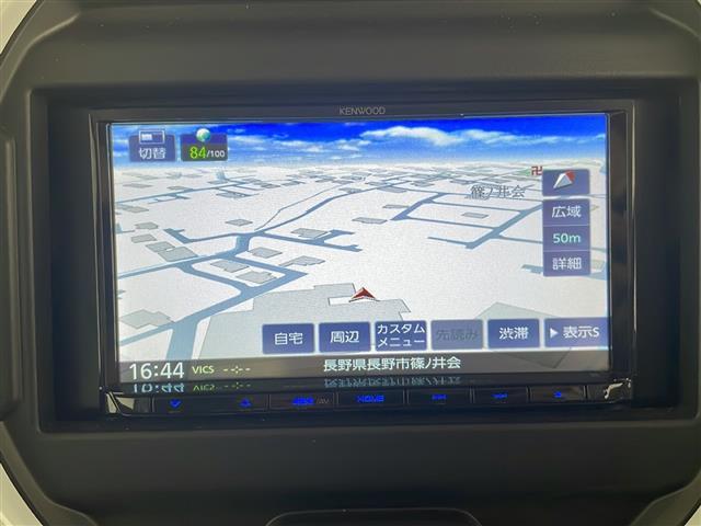 ハスラー ハイブリッドＧ　社外メモリナビ＆ワンセグＴＶ＆ＣＤ＆ＢＴ／アダプティブクルーズコントロール／レーンキープアシスト／車線逸脱警報／衝突軽減ブレーキ／後方コーナーセンサー／アイドリングストップ／前席シートヒーター（5枚目）