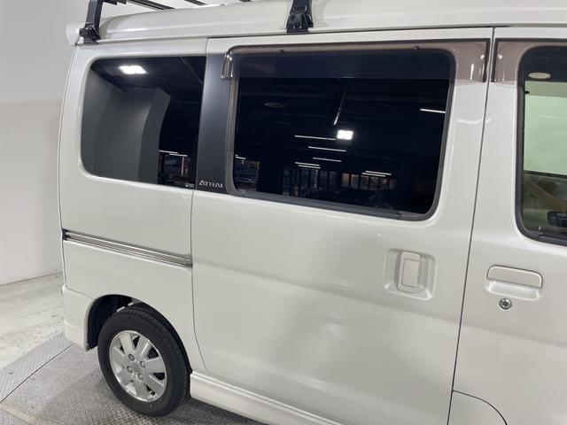 アトレーワゴン カスタムターボＲＳ　純正ナビ　バックカメラ　ＨＩＤヘッドランプ　ＥＴＣ　ドライブレコーダー　フルセグＴＶ　Ｂｌｕｅｔｏｏｔｈ　純正１３インチアルミホイール　オートエアコン　フォグランプ　電動格納ミラー　パワーウィンドウ（65枚目）