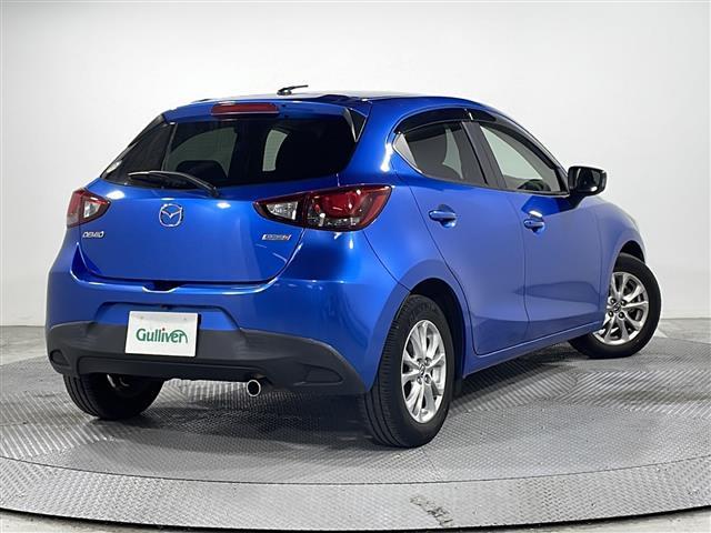 デミオ XD 純正ナビ バックカメラ 衝突軽減ブレーキ スマートキー ETC ドライブレコーダー ステアリングスイッチ Bluetooth 純正15インチアルミホイール アイドリングストップ ヘッドランプレベライザ(24枚目)