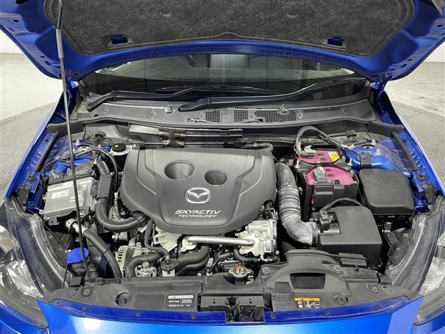 デミオ XD 純正ナビ バックカメラ 衝突軽減ブレーキ スマートキー ETC ドライブレコーダー ステアリングスイッチ Bluetooth 純正15インチアルミホイール アイドリングストップ ヘッドランプレベライザ(26枚目)