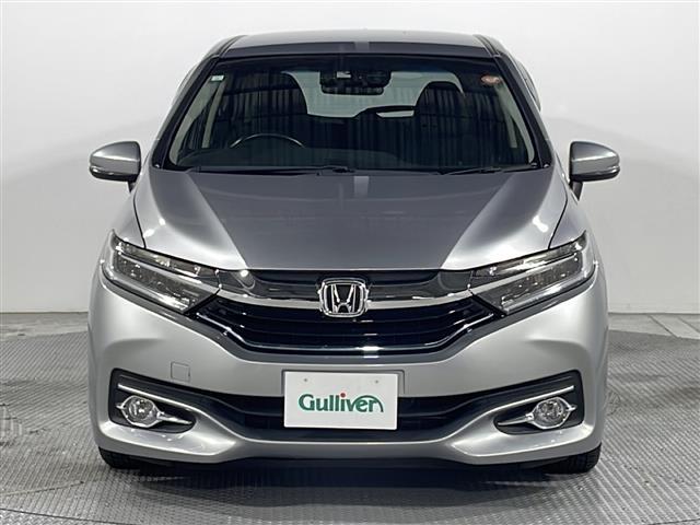 シャトル ハイブリッドX 純正ナビ バックカメラ クルーズコントロール ETC ドライブレコーダー フルセグTV Bluetooth スマートキー ステアリングスイッチ パドルシフト LEDヘッドランプ ハーフレザー フォグ(19枚目)