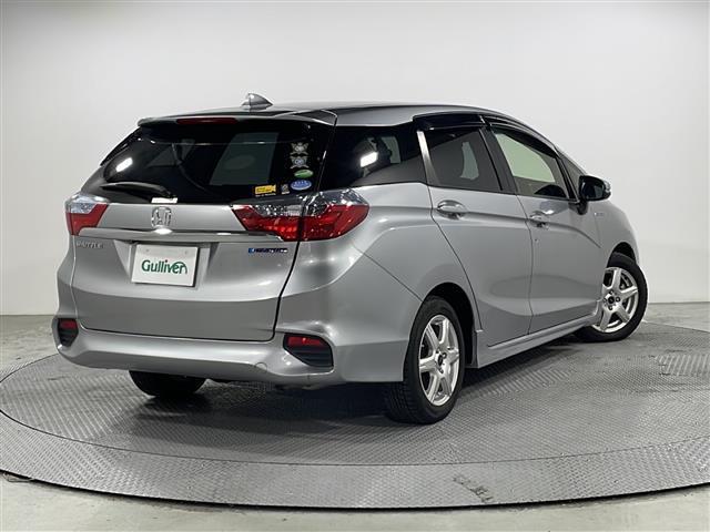 シャトル ハイブリッドX 純正ナビ バックカメラ クルーズコントロール ETC ドライブレコーダー フルセグTV Bluetooth スマートキー ステアリングスイッチ パドルシフト LEDヘッドランプ ハーフレザー フォグ(24枚目)