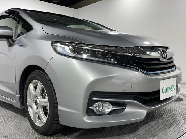 シャトル ハイブリッドX 純正ナビ バックカメラ クルーズコントロール ETC ドライブレコーダー フルセグTV Bluetooth スマートキー ステアリングスイッチ パドルシフト LEDヘッドランプ ハーフレザー フォグ(60枚目)