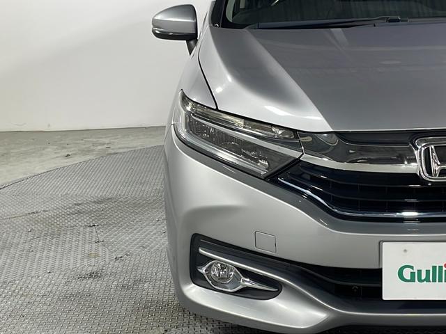 シャトル ハイブリッドX 純正ナビ バックカメラ クルーズコントロール ETC ドライブレコーダー フルセグTV Bluetooth スマートキー ステアリングスイッチ パドルシフト LEDヘッドランプ ハーフレザー フォグ(62枚目)