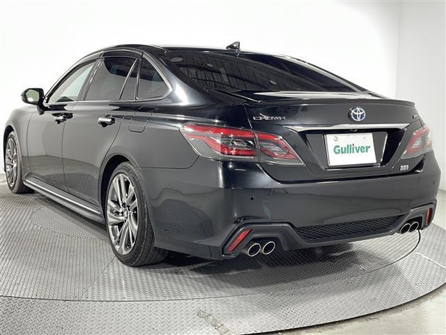 クラウンハイブリッド RSアドバンス 白革 純正12.3型ナビ レーダークルコン パワーシート シートベンチレーション 3眼LED 衝突軽減ブレーキ ヘッドアップディスプレイ 電動パーキングブレーキ Blu-ray フルセグ ETC(22枚目)