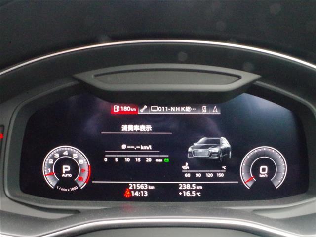 Ａ６アバント ５５ＴＦＳＩクワトロ　ラグジュアリー　ワンオーナーＡｕｄｉプレセンスレーンアシストサイドアシストアダプティブクルー　ズ純正ナビフルセグＴＶ全方位カメラパーキングエイド黒革シートパワーシートシートヒーターエアシートバングアンドオルフセン（4枚目）