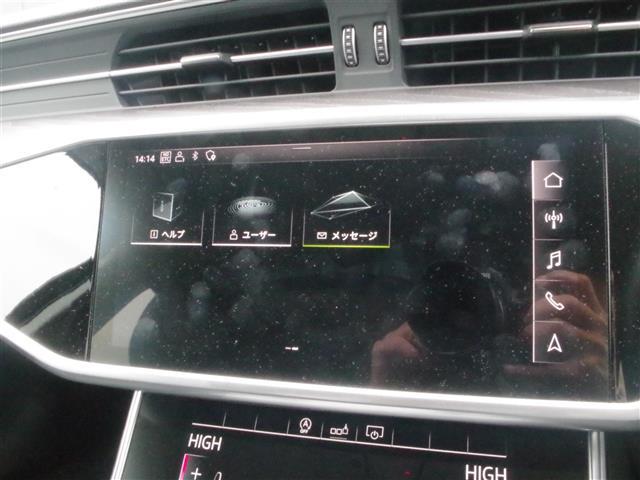 Ａ６アバント ５５ＴＦＳＩクワトロ　ラグジュアリー　ワンオーナーＡｕｄｉプレセンスレーンアシストサイドアシストアダプティブクルー　ズ純正ナビフルセグＴＶ全方位カメラパーキングエイド黒革シートパワーシートシートヒーターエアシートバングアンドオルフセン（13枚目）