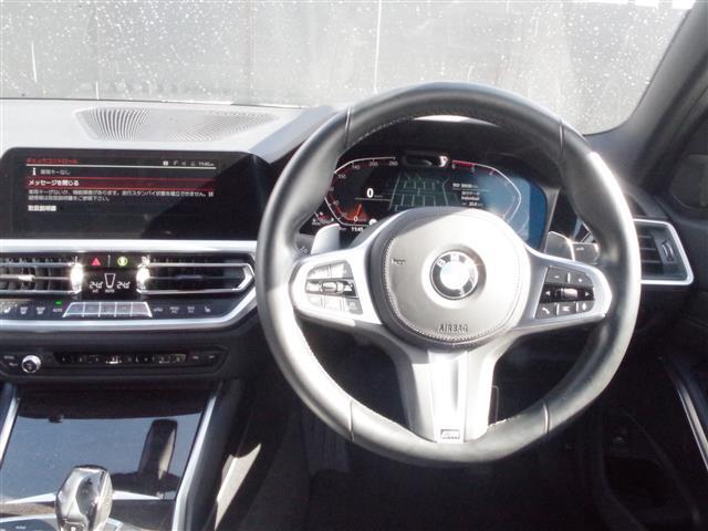 3シリーズ 320d xDrive Mスポーツ ハイラインPKG インテリジェントセーフティ LDW LCW ACC純正HDDナビ社外TVチュー ナー バックカメラ PDC 黒革シートパワーシート シートヒーター ヘッドアップD LEDライト(3枚目)