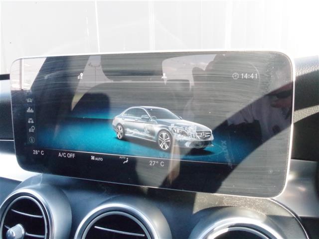 Cクラス C200 4マチックアバンギャルド AMGライン アクティブブレーキアシストレーンチェンジアシストブラインドスポットアテンションアシスト純正HDDナビフルセグTVバックカメラDSRC黒革シートパワーシートシートヒーターエアサスマルチビームLED(10枚目)