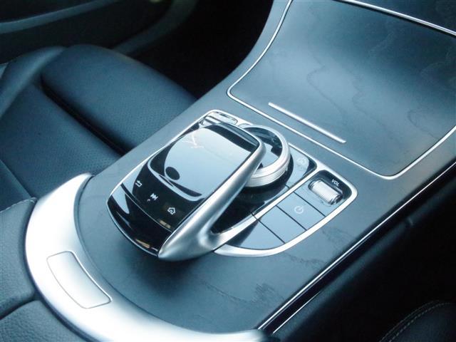 Cクラス C200 4マチックアバンギャルド AMGライン アクティブブレーキアシストレーンチェンジアシストブラインドスポットアテンションアシスト純正HDDナビフルセグTVバックカメラDSRC黒革シートパワーシートシートヒーターエアサスマルチビームLED(14枚目)