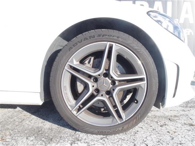 Cクラス C200 4マチックアバンギャルド AMGライン アクティブブレーキアシストレーンチェンジアシストブラインドスポットアテンションアシスト純正HDDナビフルセグTVバックカメラDSRC黒革シートパワーシートシートヒーターエアサスマルチビームLED(28枚目)