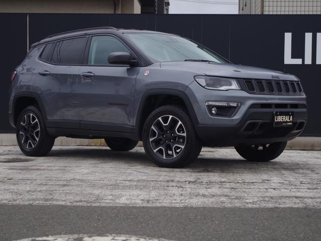 ジープ・コンパス トレイルホーク 純正メモリナビ 社外DVD DSRC ACC LKA BSM バックカメラ PDC 前後ドラレコ キセノンライト アクティブパークセンス(6枚目)