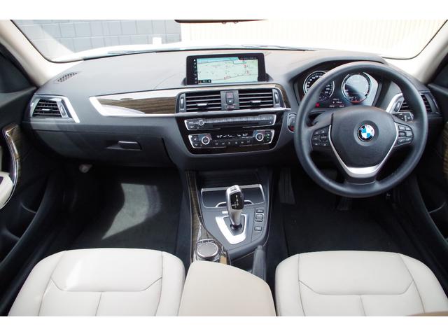 １シリーズ １１８ｄ　ファッショニスタ　特別仕様車　オイスターレザーシート　アダプティブクルーズコントロール　インテリジェントセーフティ　パークディスタンスコントロール　コンフォートアクセス　バックカメラ　純正ナビ　ドラレコ　ＥＴＣ（4枚目）
