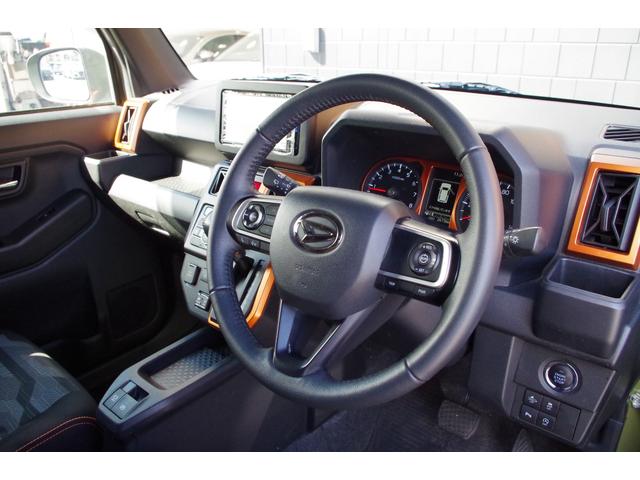 タフト Gターボ ガラスルーフ アダプティブクルーズコントロール バックカメラ パークセンサー 社外ナビ Bluetooth フルセグTV CD再生可 ETC LEDヘッドライト アイドリングストップ 横滑り防止装置(17枚目)