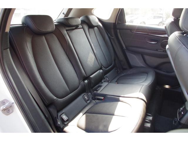 2シリーズ 218dアクティブツアラー ラグジュアリー ブラックレザーシート インテリジェントセーフティ コンフォートパッケージ パークディスタンスコントロール バックカメラ iDriveナビ ドラレコ ETC シートヒーター シートポジションメモリー機能(28枚目)