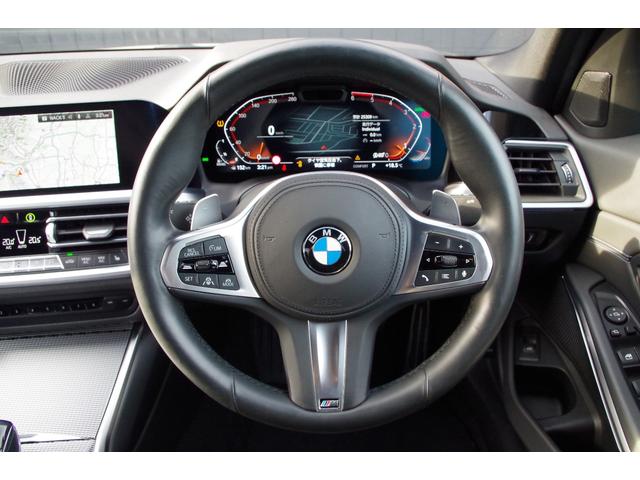 3シリーズ 320d xDrive Mスポツエディションジョイ+ 特別仕様車 黒革 ACC インテリジェントSF CarPlay パークディスタンスコントロール ブラインドスポットモニター コンフォートA 全周囲カメラ 純正ナビ ドラレコ ETC ワイヤレス充電(5枚目)