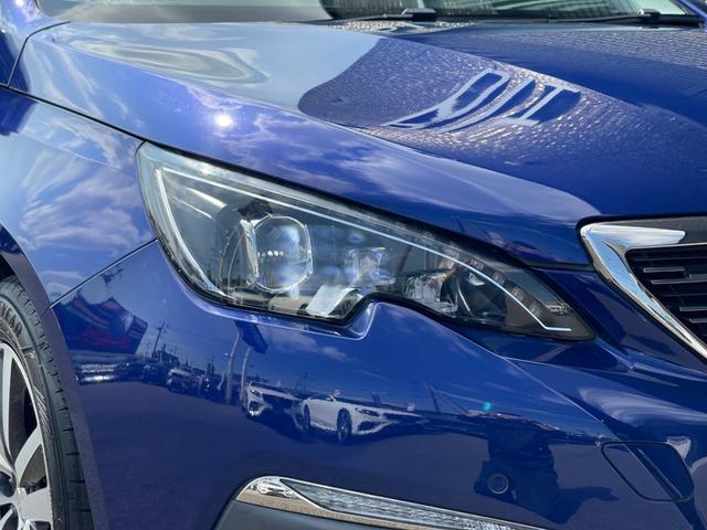 ３０８ アリュール　ブルーＨＤｉ　ディーラーＯＰナビ　黒半革　スタッドレス積　Ｂカメラ　クルコン　アンビエントライト　ＬＥＤヘッドライト　Ａライト　Ａハイビーム　アクティブセーフティＢ　レーンキープ　前後ドラレコ　純正１６インチＡＷ（50枚目）