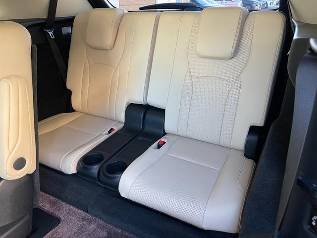 RX RX450hL 法人ワンオーナー  6人乗り  サンルーフ 全席シートH 前席ベンチレーション ステアリングH 純正メモリナビ フルセグTV BT USB ACC LKA BSM HUD ETC2.0  スペアキー(42枚目)