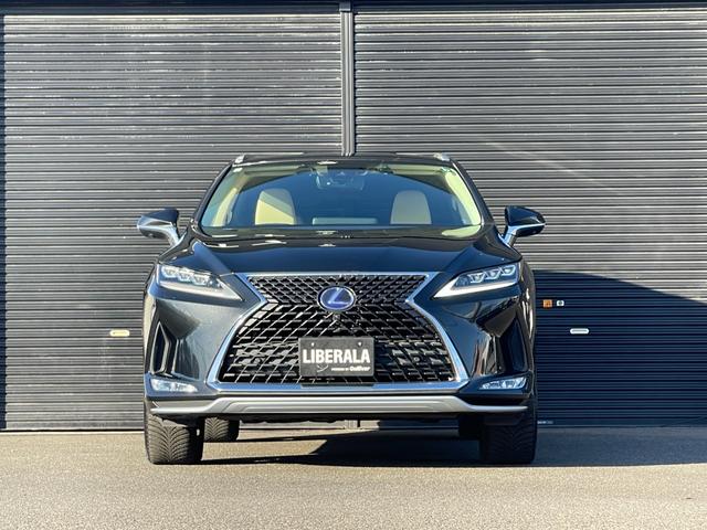RX RX450hL 法人ワンオーナー  6人乗り  サンルーフ 全席シートH 前席ベンチレーション ステアリングH 純正メモリナビ フルセグTV BT USB ACC LKA BSM HUD ETC2.0  スペアキー(50枚目)