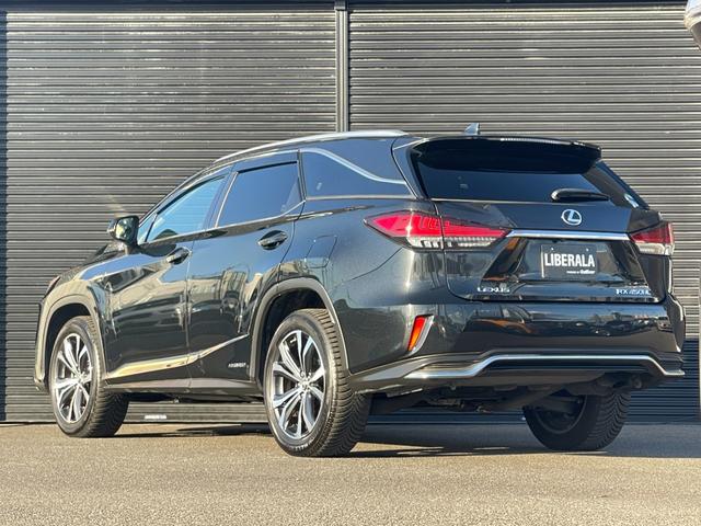 RX RX450hL 法人ワンオーナー  6人乗り  サンルーフ 全席シートH 前席ベンチレーション ステアリングH 純正メモリナビ フルセグTV BT USB ACC LKA BSM HUD ETC2.0  スペアキー(54枚目)