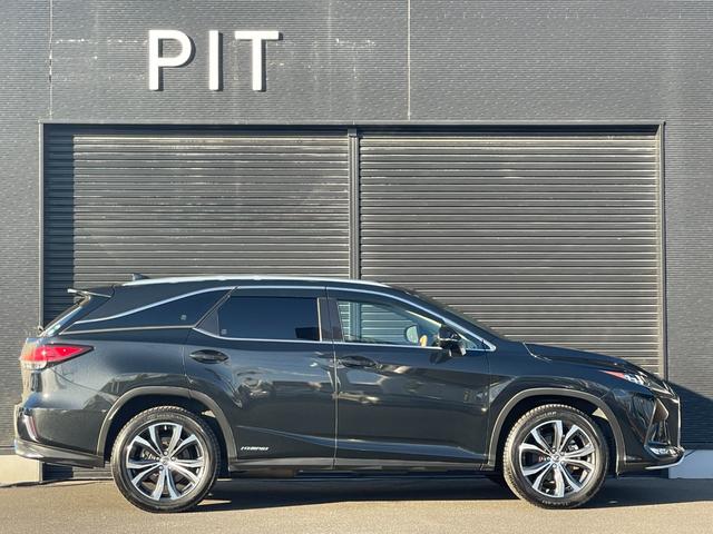 RX RX450hL 法人ワンオーナー  6人乗り  サンルーフ 全席シートH 前席ベンチレーション ステアリングH 純正メモリナビ フルセグTV BT USB ACC LKA BSM HUD ETC2.0  スペアキー(56枚目)