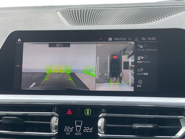 ３シリーズ ３２０ｉ　Ｍスポーツ　黒半革　前シートＨ　３６０カメラ　純正ＨＤＤナビ　ＣａｒＰｌａｙ　タッチ充電　ＡＣＣ　ＬＫＡ　ＢＳＡ　ＬＥＤヘッド　オートハイビーム　ミラー型ＥＴＣ　トランクリッド　スペアキー　純正１８インチＡＷ（12枚目）