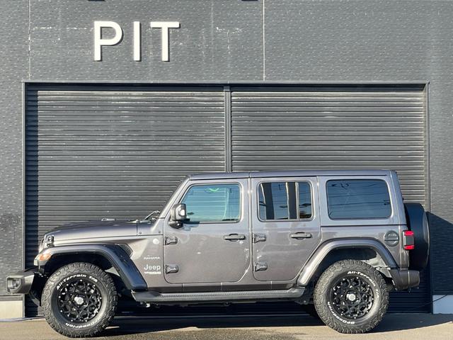 ジープ・ラングラーアンリミテッド サハラ ユーザー買取 BRUT 2SET ブロックタイヤ 純正AWあり 純正メモリナビ Bカメラ カープレイ ACC BSA BT LEDヘッドライト 黒革 シートヒーター スペアk 保証書(47枚目)