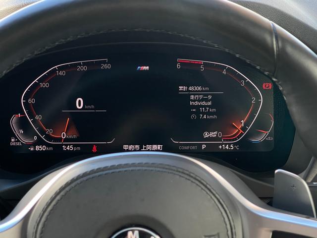 X4 xDrive 20d Mスポーツ ワンオーナー パノラマSR 黒革 ウッドトリム 純正ナビ フルセグ 全方位 BT PWシート シートH ETC ACC Aライト Aハイビーム フットオープナー Cセンサー LKA ブラインドスポット(10枚目)