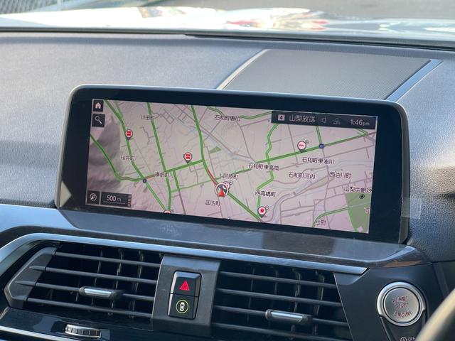 X4 xDrive 20d Mスポーツ ワンオーナー パノラマSR 黒革 ウッドトリム 純正ナビ フルセグ 全方位 BT PWシート シートH ETC ACC Aライト Aハイビーム フットオープナー Cセンサー LKA ブラインドスポット(11枚目)