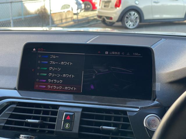 X4 xDrive 20d Mスポーツ ワンオーナー パノラマSR 黒革 ウッドトリム 純正ナビ フルセグ 全方位 BT PWシート シートH ETC ACC Aライト Aハイビーム フットオープナー Cセンサー LKA ブラインドスポット(16枚目)