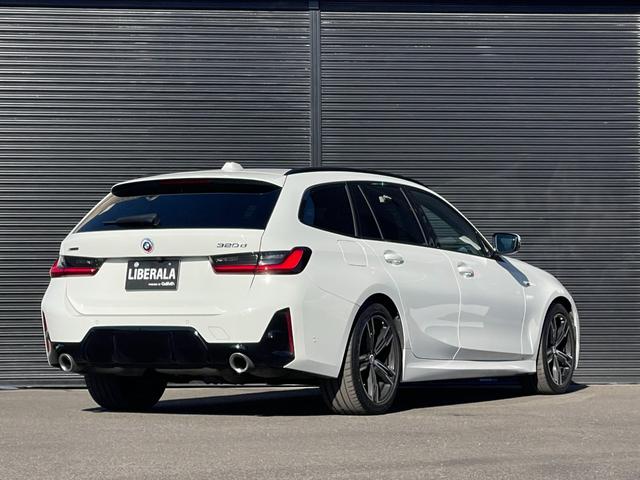 3シリーズ 320d xDriveツーリング Mスポーツ ワンオーナー パノラマSR 黒革シート シートH 純正HDDナビ 360カメラ カーブドディスプレイ AppleCarPlay AndroidAuto パワーBドア フットオープナー 純正18AW(50枚目)