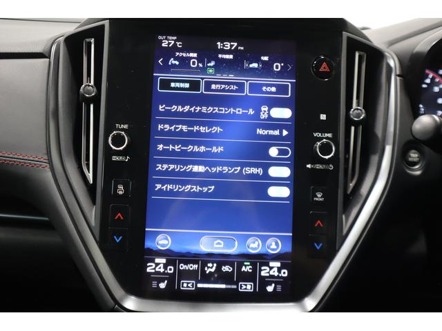 レヴォーグ ＳＴＩ　Ｓｐｏｒｔ　ＥＸ　パワーリヤゲート　ＥＴＣ　ドラレコ　１１．６インフォディスプレイ　純正１８インチアルミホイール　アイサイトＸ　ＬＥＤアクセサリーライナー　フロントビューカメラ　サイドビューカメラ　バックカメラ（39枚目）