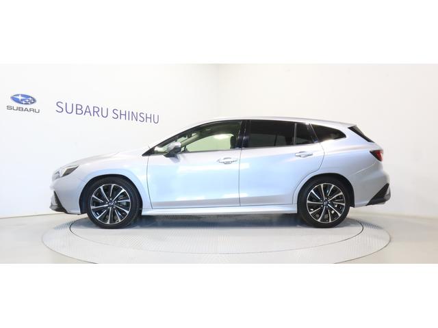 レヴォーグ STIスポーツ EX 元レンタカー ETC 本革シート パワーリヤゲート 大型インフォメーションディスプレイ パワーシート シートヒーター LEDヘッドライト フロントビューカメラ サイドビューカメラ 純正18インチアルミホイール(3枚目)