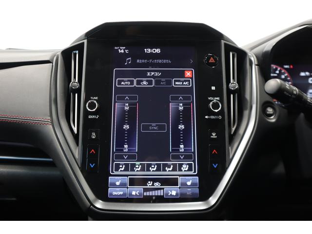 レヴォーグ STIスポーツ EX 元レンタカー ETC 本革シート パワーリヤゲート 大型インフォメーションディスプレイ パワーシート シートヒーター LEDヘッドライト フロントビューカメラ サイドビューカメラ 純正18インチアルミホイール(25枚目)