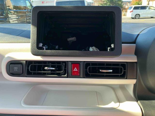 ムーヴキャンバス ストライプスＧ　両側電動スライドドア　ＬＥＤヘッドライト＆フォグランプ　シートヒーター　保温カップホルダー　電動駐車ブレーキ　バックカメラ　ステアリングスイッチ　置きラクＢＯＸ　コーナーセンサー　衝突被害軽減ブレーキ（32枚目）