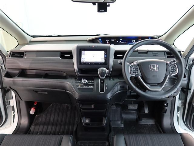 フリード Ｇ・ホンダセンシング　１年間走行無制限保証　ペダル踏み間違い　衝突回避被害軽減　車線逸脱警報機能　メモリナビ　フルセグＴＶ　バックカメラ　ＥＴＣ　クルーズコントロール　電動スライドドア　ＬＥＤヘッドライト　ＤＶＤ再生（7枚目）