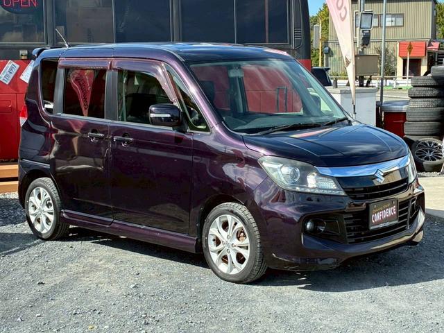 ソリオバンディット ベースグレード 検2年付 1年保証付 ナビ TV ETC 両側パワースライド プッシュスタート 革巻きステア オートエアコン ステアリングスイッチ フォグランプ アルミホイール(9枚目)