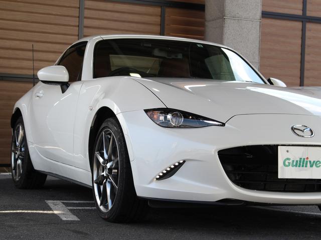 ロードスターRF VS テラコッタセレクション 特別仕様車ブラウンレザーナビフルセグTVバックカメラBOSEサウンドシステムドラレコ&ETCLEDアクセサリーランプシティブレーキサポート(4枚目)