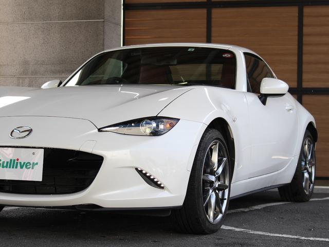 ロードスターRF VS テラコッタセレクション 特別仕様車ブラウンレザーナビフルセグTVバックカメラBOSEサウンドシステムドラレコ&ETCLEDアクセサリーランプシティブレーキサポート(9枚目)