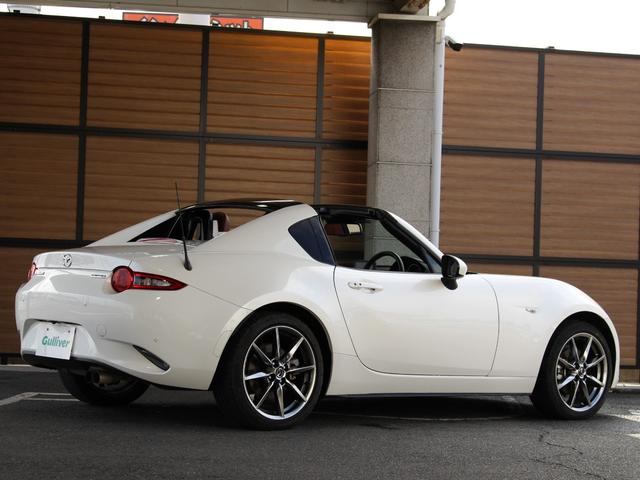 ロードスターRF VS テラコッタセレクション 特別仕様車ブラウンレザーナビフルセグTVバックカメラBOSEサウンドシステムドラレコ&ETCLEDアクセサリーランプシティブレーキサポート(14枚目)