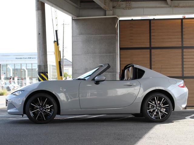 ロードスターRF VS 6MT後期現行モデル新色エアログレーカラーナビフルセグTVバックカメラBOSEサウンドシステムパーキングセンサー本革シート(6枚目)