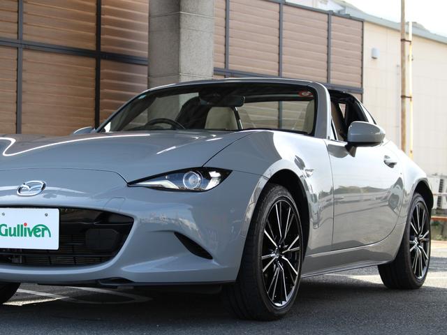 ロードスターRF VS 6MT後期現行モデル新色エアログレーカラーナビフルセグTVバックカメラBOSEサウンドシステムパーキングセンサー本革シート(7枚目)