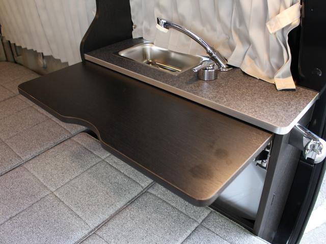 エブリイ ＰＣリミテッド　キャンピング車岡モータースミニチュアクルーズ外部電源カーテンベットキットナビフルセグバックカメラ（8枚目）